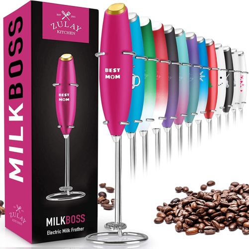 Classic Milk Frother With Stand