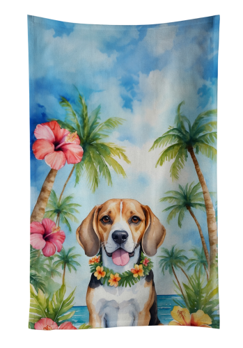 Beagle Luau Kitchen Towel