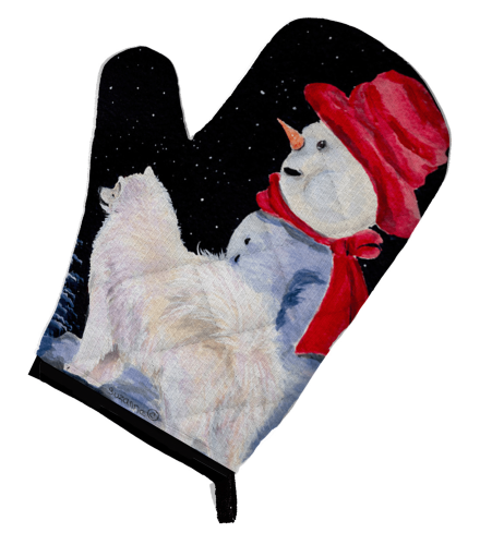 Samoyed Oven Mitt