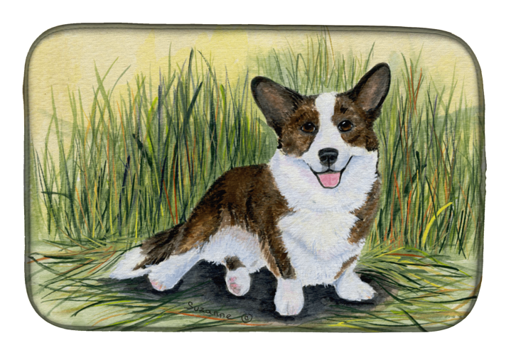Corgi Dish Drying Mat