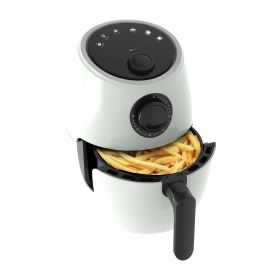 National 2.1 Qt Mechanical Air Fryer with 6 Preset Cooking Functions (Color: White)