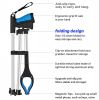 Foldable Grabber With 360° Swivel Clip, Trash Claw Grabber Tool